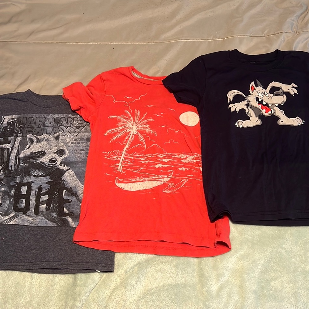 Bundle of (3) boys tshirts